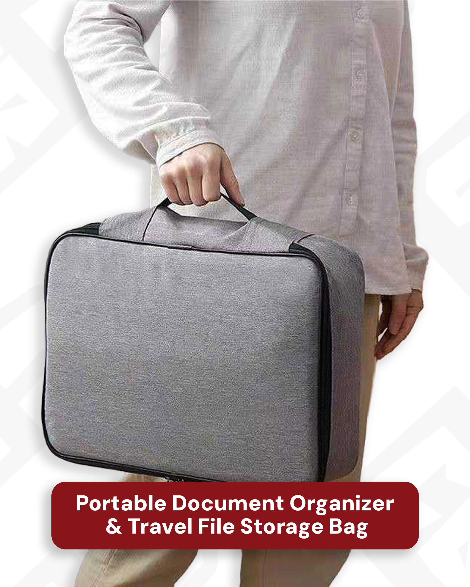 Waterproof Portable Document Storage Bag & Travel Organizer